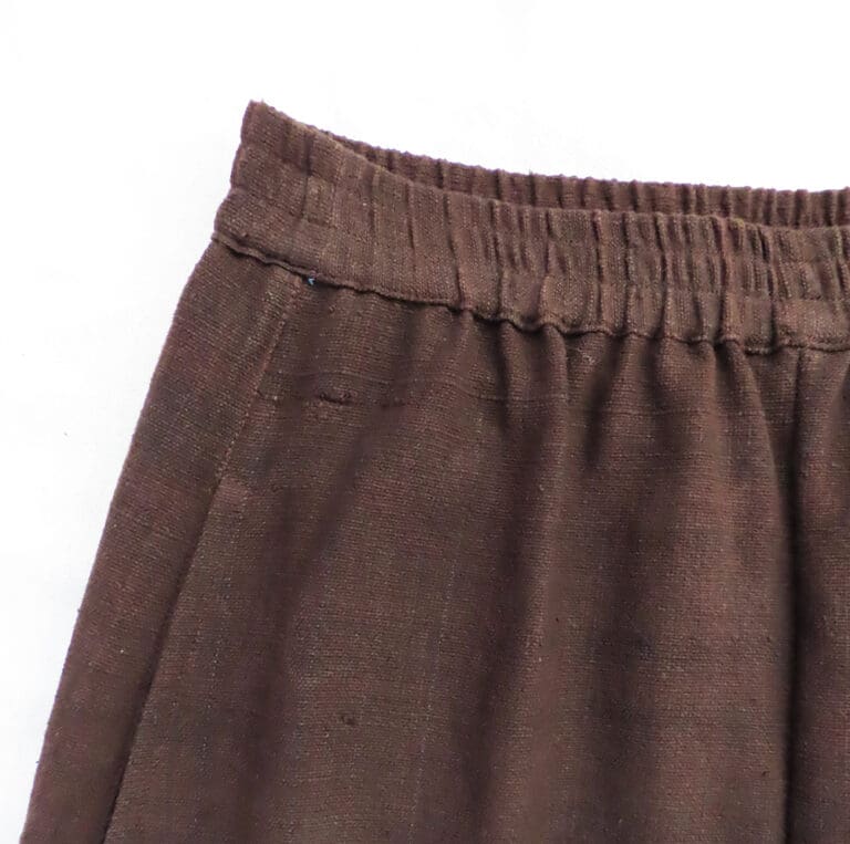 naturally dyed trousers