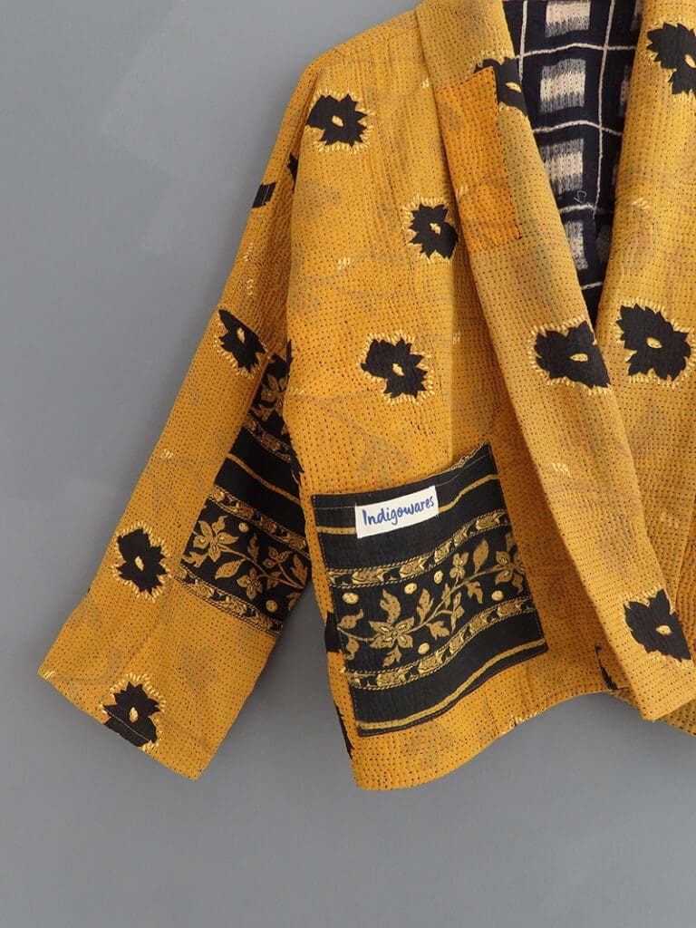 kantha coat