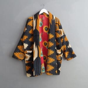 kantha quilt jacket